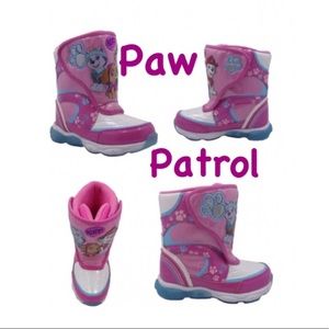 Paw Patrol Nickelodeon Toddler Girls Winter Boots